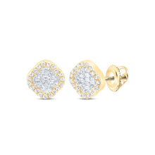Load image into Gallery viewer, 10K Yellow Gold Diamond Earrings 1/3 Cttw - Splendid Jewellery