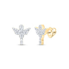 Diamond Earrings in 10K Yellow Gold Gift Edition - Splendid Jewellery