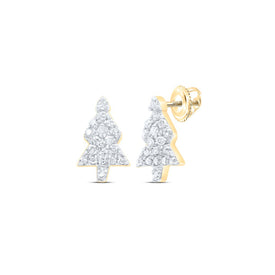 Diamond Earrings 1/6 Cttw with Fine Detail - Splendid Jewellery