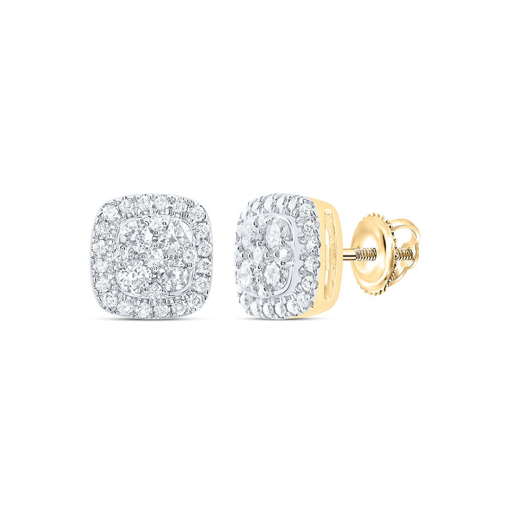 Diamond Stud Earrings with Natural Sparkle with Fine Detail - Splendid Jewellery