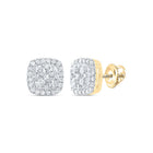 Diamond Stud Earrings with Natural Sparkle with Fine Detail - Splendid Jewellery