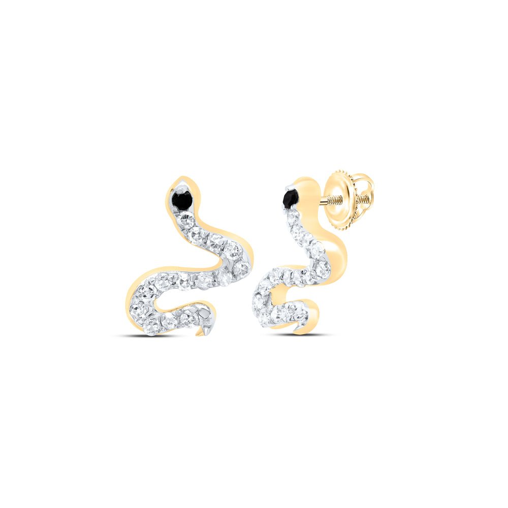 Diamond Earrings 1/6 Cttw with Natural Sparkle - Splendid Jewellery