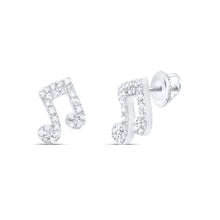 Load image into Gallery viewer, 10K White Gold Gift - Ready Diamond Earrings Gift Edition - Splendid Jewellery