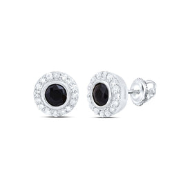 10K White Gold Diamond Earrings - Splendid Jewellery