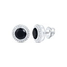 10K White Gold Elegant Earrings with Diamond Gift Edition - Splendid Jewellery