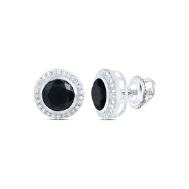 10K White Gold Elegant Earrings with Diamond Gift Edition - Splendid Jewellery
