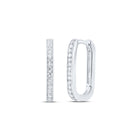 Diamond Fine Jewellery Hoop Earrings with Fine Detail - Splendid Jewellery