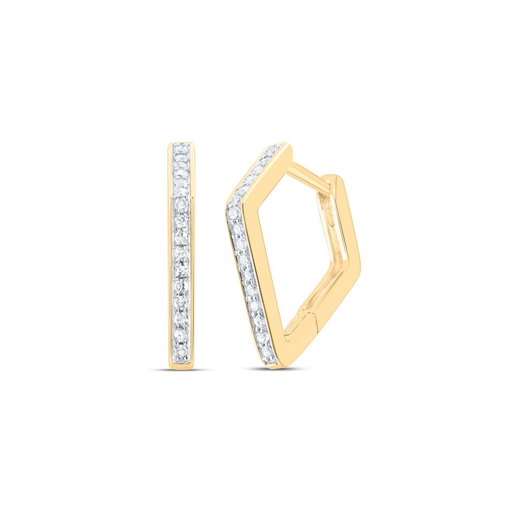 Diamond Fine Jewellery Hoop Earrings with Natural Sparkle - Splendid Jewellery