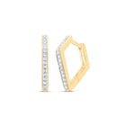 Diamond Fine Jewellery Hoop Earrings with Natural Sparkle - Splendid Jewellery