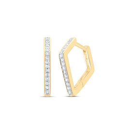 Diamond Fine Jewellery Hoop Earrings with Natural Sparkle - Splendid Jewellery