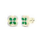 Emerald Earrings 1/4 Cttw Gift Edition - Splendid Jewellery