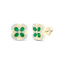 Load image into Gallery viewer, Emerald Earrings 1/4 Cttw Gift Edition - Splendid Jewellery