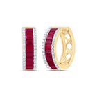 Ruby Fine Jewellery Hoop Earrings Gift Edition - Splendid Jewellery
