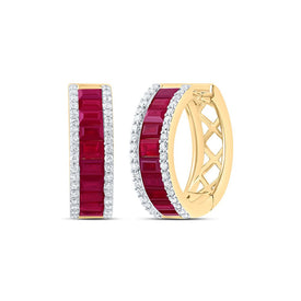 Ruby Fine Jewellery Hoop Earrings Gift Edition - Splendid Jewellery