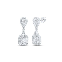 Load image into Gallery viewer, Baguette Diamond Earrings 5/8 Cttw with Elegant Styling - Splendid Jewellery