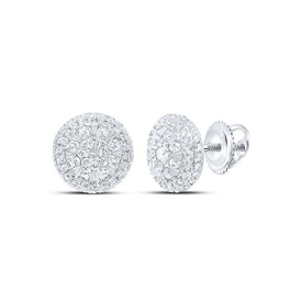 14K White Gold Elegant Earrings with Diamond Gift Edition - Splendid Jewellery