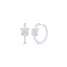 Diamond Hoop Earrings with Natural Sparkle for Everyday Wear - Splendid Jewellery