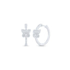 Diamond Hoop Earrings with Natural Sparkle for Everyday Wear - Splendid Jewellery