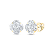Load image into Gallery viewer, Diamond Earrings in 10K Yellow Gold for Everyday Wear - Splendid Jewellery
