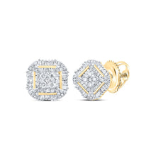Load image into Gallery viewer, Diamond Earrings in 10K Yellow Gold for Everyday Wear - Splendid Jewellery