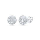 Diamond Stud Earrings 1/2 Cttw with Elegant Styling - Splendid Jewellery