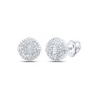 Diamond Stud Earrings 1/2 Cttw with Elegant Styling - Splendid Jewellery