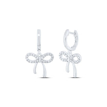 Load image into Gallery viewer, Sterling Silver Modern Diamond Earrings Gift Edition - Splendid Jewellery