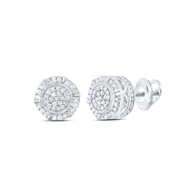 Sterling Silver Luxury Diamond Earrings Gift Edition - Splendid Jewellery
