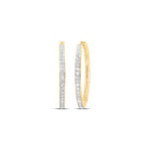 Diamond Fine Jewellery Hoop Earrings for Everyday Wear - Splendid Jewellery
