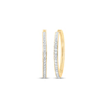 Load image into Gallery viewer, Diamond Fine Jewellery Hoop Earrings for Everyday Wear - Splendid Jewellery