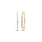 Diamond Fine Jewellery Hoop Earrings for Everyday Wear - Splendid Jewellery