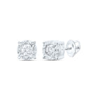 10K White Gold Luxury Diamond Earrings for Everyday Wear - Splendid Jewellery