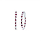 Ruby Fine Jewellery Hoop Earrings - Splendid Jewellery