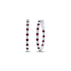 Ruby Fine Jewellery Hoop Earrings - Splendid Jewellery