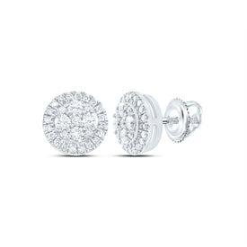 Diamond Stud Earrings 1/2 Cttw with Natural Sparkle - Splendid Jewellery