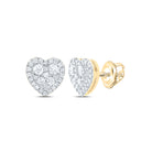Diamond Stud Earrings in 14K Yellow Gold Gift Edition - Splendid Jewellery