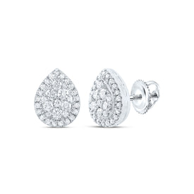 Diamond Stud Earrings in 14K White Gold Gift Edition - Splendid Jewellery