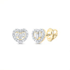 Heart Diamond Earrings 1/6 Cttw Gift Edition - Splendid Jewellery