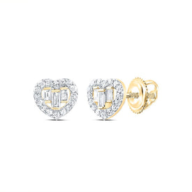Heart Diamond Earrings 1/6 Cttw Gift Edition - Splendid Jewellery