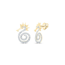 Load image into Gallery viewer, Diamond Stud Earrings 1/4 Cttw with Elegant Styling - Splendid Jewellery