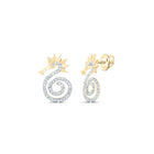 Diamond Stud Earrings 1/4 Cttw with Elegant Styling - Splendid Jewellery