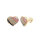 Sapphire Stud Earrings with Natural Sparkle - Splendid Jewellery
