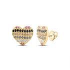 10K Yellow Gold Gift - Ready Sapphire Earrings - Splendid Jewellery
