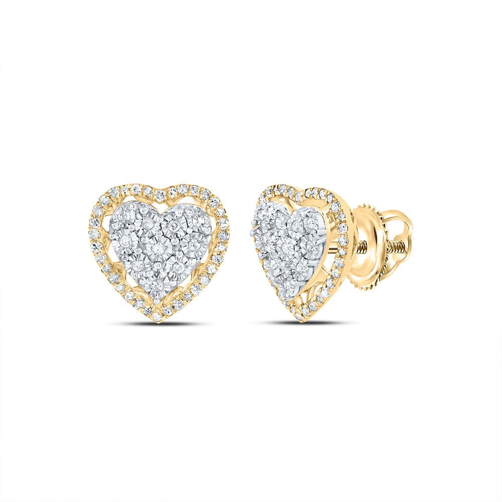 Diamond Earrings with Natural Sparkle with Fine Detail - Splendid Jewellery
