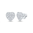 Diamond Earrings in 10K White Gold Gift Edition - Splendid Jewellery
