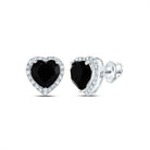 10K White Gold Gift - Ready Diamond Earrings with Natural Sparkle - Splendid Jewellery