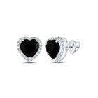 10K White Gold Gift - Ready Diamond Earrings with Natural Sparkle - Splendid Jewellery