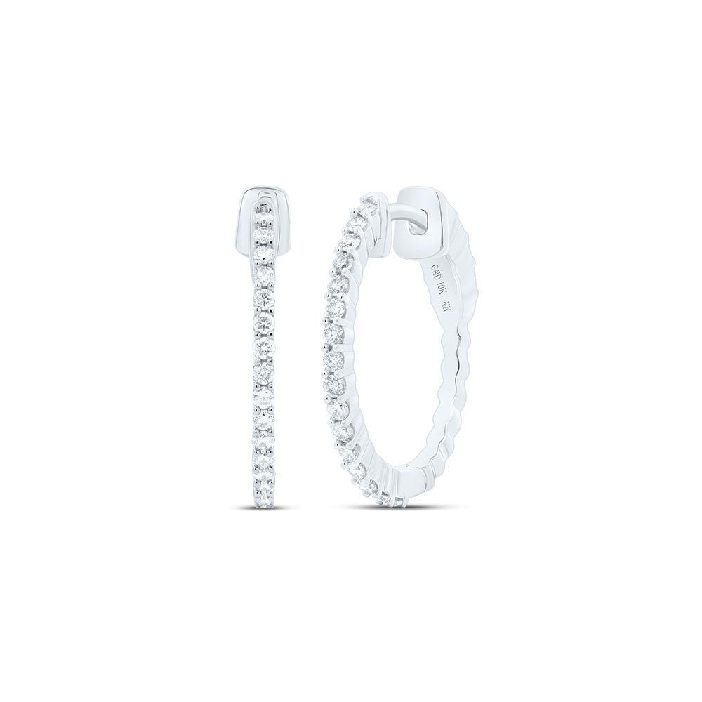 Diamond Fine Jewellery Hoop Earrings Gift Edition - Splendid Jewellery