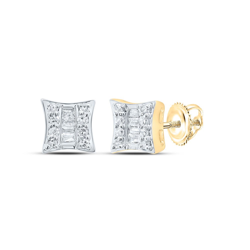 Diamond Earrings in 10K Yellow Gold Gift Edition - Splendid Jewellery
