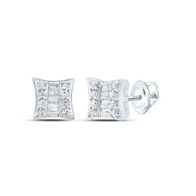 Load image into Gallery viewer, 10K White Gold Gift - Ready Diamond Earrings Gift Edition - Splendid Jewellery